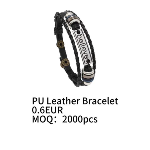 PU Leather Bracelet